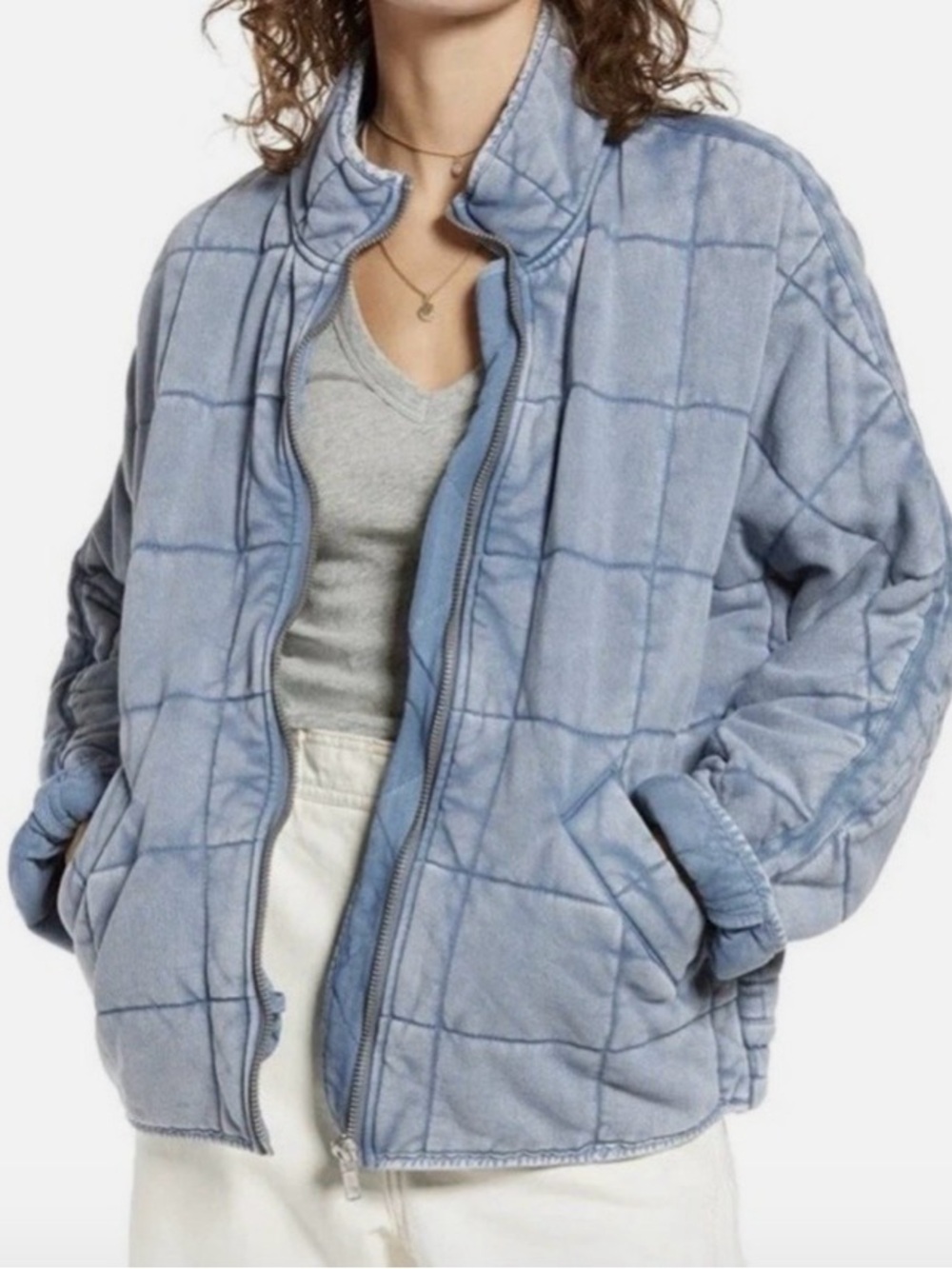 Free People Dolman quilted jacket